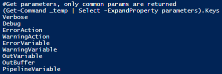 Common-Parameters